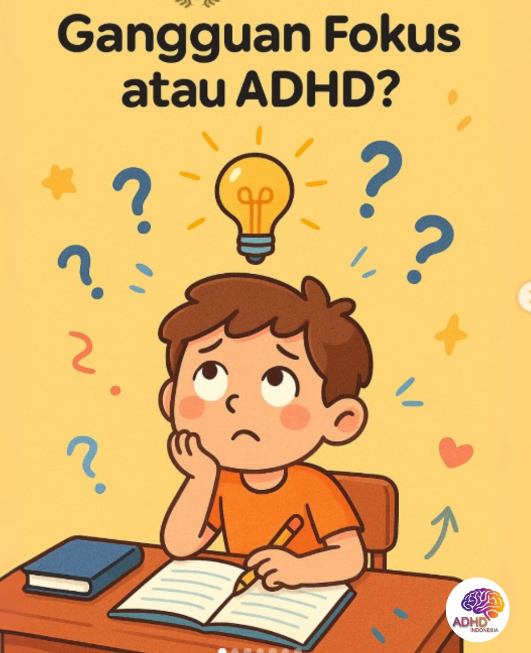 ADHD dan Kesulitan Fokus Anak: Edukasi untuk Keluarga di Kabupaten Pemalang